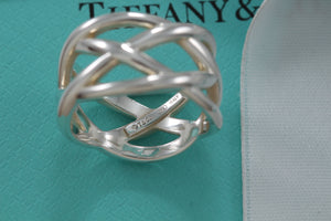 Tiffany & Co. Silver Knot Weave Ring