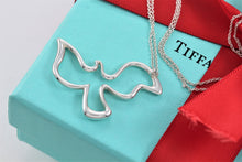 Load image into Gallery viewer, Tiffany &amp; Co. Paloma Picasso Silver Dove Extra Large Necklace
