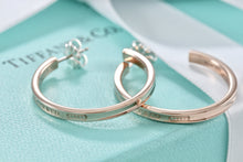 Load image into Gallery viewer, Tiffany &amp; Co. Rubedo 1837 Medium 30mm Hoop Earrings
