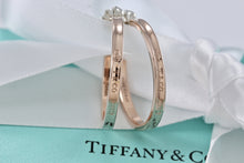 Load image into Gallery viewer, Tiffany &amp; Co. Rubedo 1837 Medium 30mm Hoop Earrings
