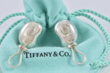 Load image into Gallery viewer, Tiffany &amp; co. Elsa Peretti Silver Large Bean Clip on Earrings
